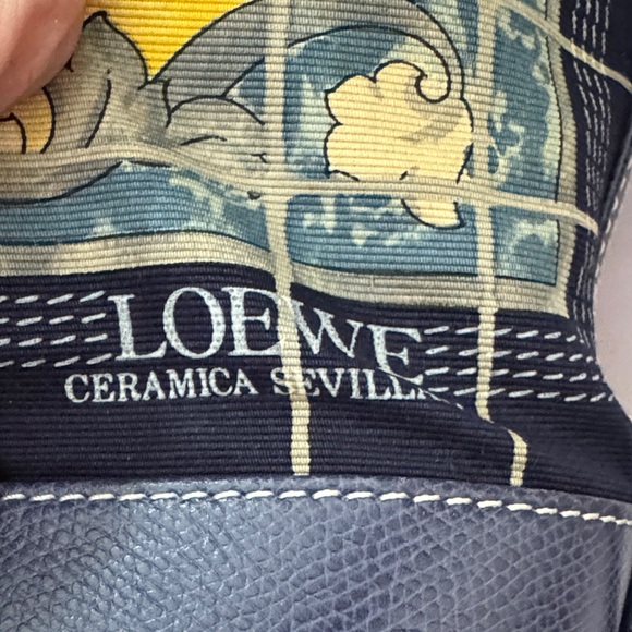 Loewe Blue and Multicolor Tote Bag - Picture 2 of 13